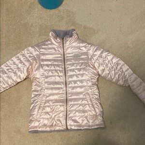 The North Face Pink Puffer Jacket